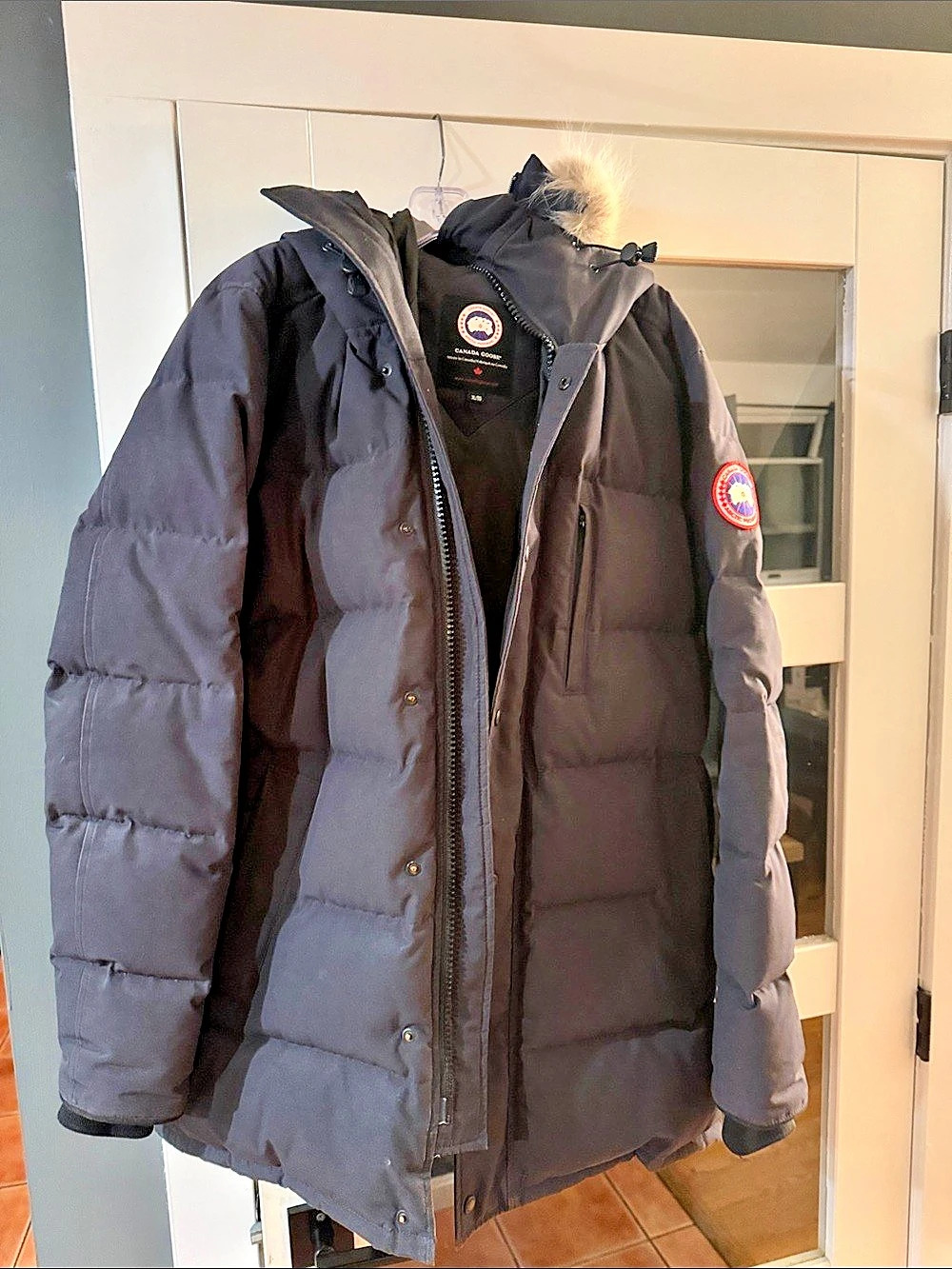 Canada Goose Expedition Parka Men's Black Puffer Jacket XL